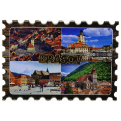 Magnet frigider din lemn "Brasov" 10x7 CM, imagini 4