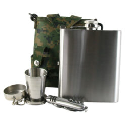 Alternative view of Set cadou pentru barbati Plosca cu briceag si pahar pliabil