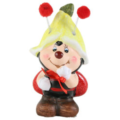 Alternative view of Figurina Buburuza, din ceramica 6x11 CM