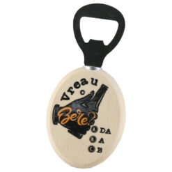 Desfacator pentru sticla "Vreau o Bere?..." 5x12 CM