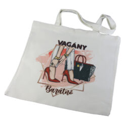 Sacosa textil cu fermoar "Vagany Baratno" 36 x 39 cm