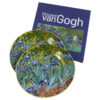 Set 2 farfurii desert 19 CM "Irises", de V. van Gogh, in cutie decorativa