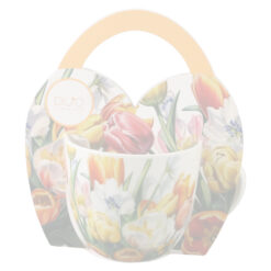 Alternative view of Cana portelan 460 ml "Tulipany" in ambalaj decorativ