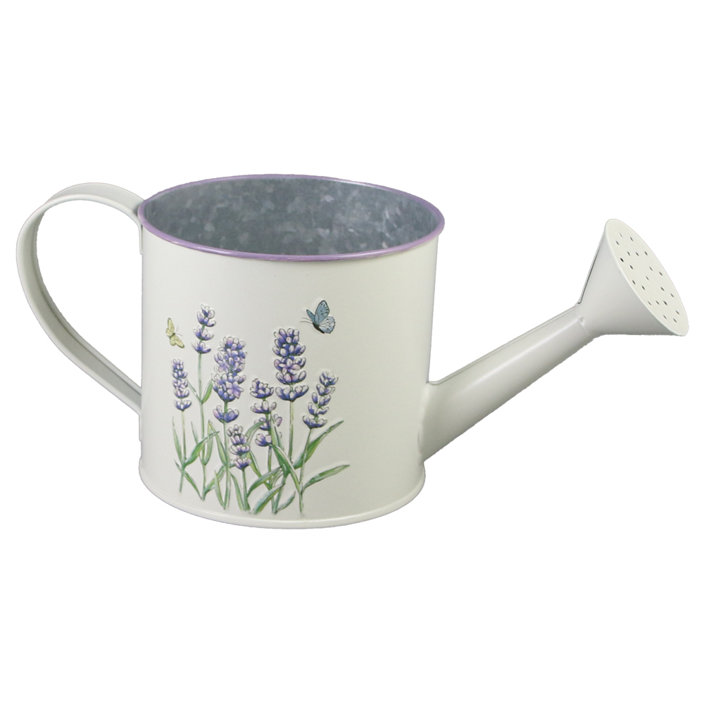 Ghiveci tip Stropitoare din metal 12x11 CM, Lavanda & Fluturi