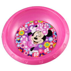 Farfurie adanca din plastic, Minnie Mouse, 16.5x3.5 CM
