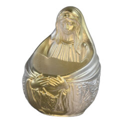 Decoratiune din ipsos pentru apa sfintita 7 x 10 cm Sfanta Maria