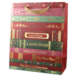 Punga cadou din hartie 26x32 cm, Love Story