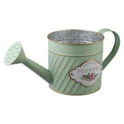 Alternative view of Ghiveci tip Stropitoare din metal 12 x 11 cm "Market fresh Flowers"