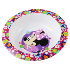Farfurie adanca din plastic, Minnie Mouse, 16 x 3.5 cm