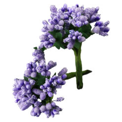 Set 2 pickuri buchet lavanda din polistiren 10 cm