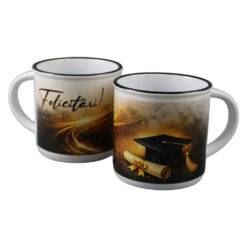 Cana ceramica pentru absolvire "Felicitari!" 280 ml, Toca