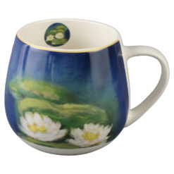 Alternative view of Cana din portelan 430 ml "Nenufars" de C. Monet, in cutie decorativa