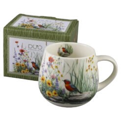 Cana din portelan 430 ml "July" in cutie decorativa