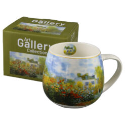 Cana din portelan 430 ml "The Garden at Argenteuil" de Claude Monet, in cutie decorativa