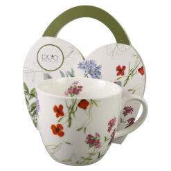 Cana portelan 460 ml "Colors of Nature" in ambalaj decorativ