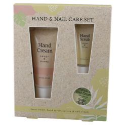 Set ingrijire maini si unghii 3 piese - Rose & Sandalwood / Lemon & Honey