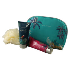 Set ingrijire corp 3 piese cu gentuta cosmetica, Wild things