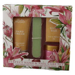 Alternative view of Set ingrijire maini si unghii 4 piese Garden Bouquet, Rose Bamascena / Lily & Peony