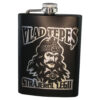 Plosca metalica gravata 220 ml "Vlad Tepes, Strajerul legii"