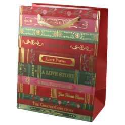 Punga cadou din hartie 18 x 23 cm, Love Story