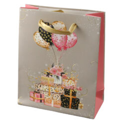 Punga cadou din hartie 11 x 14 cm, cutii cadou si baloane