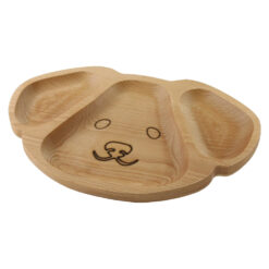 Platou din lemn cu 3 compartimente Catel 28 x 17 cm