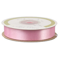Rola panglica satin Roz 15 mm x 25 m, Art Deco
