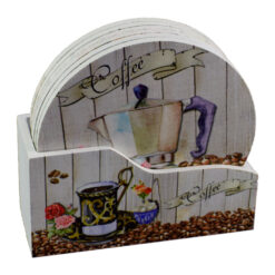 Alternative view of Set 6 suporturi pahare - Coffee 10 CM