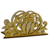 Suport servetele traforaj - Design traditional "Romania" 14x7 CM