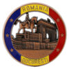 Magnet de frigider metalic 7 cm, Romania/Bucuresti