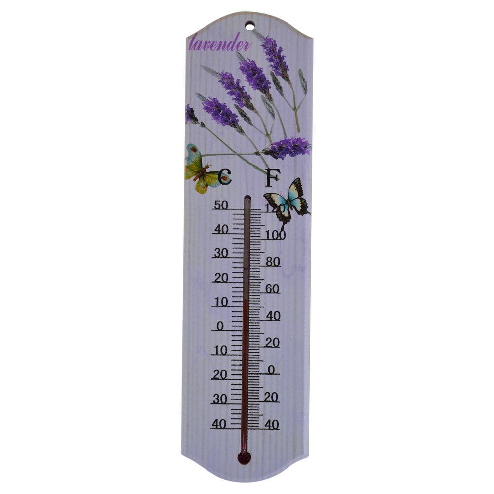 Termometru realizat din lemn - Lavanda Casuta - Diferite modele - imagine 5