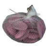Pietre de sticle decorative Roz 4 CM - 500 gr