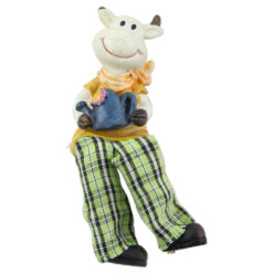 Alternative view of Magnet frigider Vaca cu picioare textil 11 CM