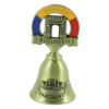 Magnet de frigider Clopotel "Bucuresti" 4x7.5 CM, din metal, Parlament