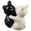 Set solnita/pipernita din ceramica, 8 CM, ursi imbratisati