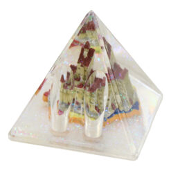 Suport de creioane Piramida Castelul Bran 7.5 x 7 cm