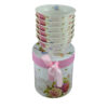 Set 6 boluri din ceramica 13 x 5.5 cm, trandafiri