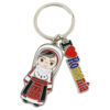 Breloc Figurina in port traditional "I love Romania" 6 CM