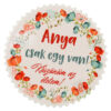 Magnet din ceramica "Anya csak egy van!..." 7 CM