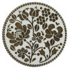 Suport oale traforaj din lemn 20 CM, Floare