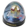 Suport pentru creioane "Castelul Bran" 8.5 x 8 cm cu glob cu sclipici