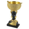 Statueta Negresa cu bol, din rasina 13x23 CM