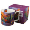 Cana din portelan 450 ml, "Bubbly Hills" in cutie decorativa, Modern Art