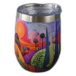Cana termos 330 ml "Modern Bubbly Hills", in cutie decorativa