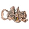 Desfacator sticle din metal cu magnet "Romania" 9.5 x 5 cm Vlad Tepes