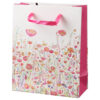 Punga cadou din hartie 11x14 cm, Flori de camp