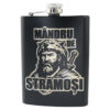 Plosca metalica gravata 220 ml "Mandru de Stramosi"