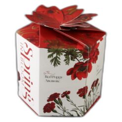 Cana portelan cu infuzor si capac "Yellow Flowers" 400 ml, in cutie decorativa