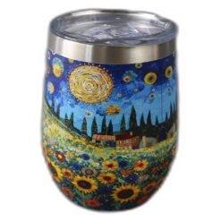 Cana termos 330 ml "Sunflower Field", in cutie decorativa
