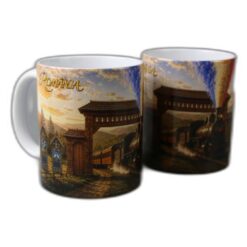 Alternative view of Cana ceramica "Romania" 330 ml, Maramures